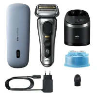 Men's Electric Shaver Braun 9 PRO+ 9577cc, Silver 2