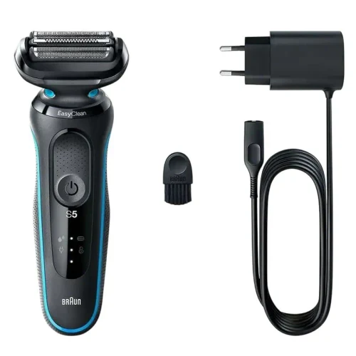 Men's Electric Shaver Braun 51-M1000s, Black | Blue