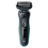 Men's Electric Shaver Braun 51-M1000s, Black | Blue 2