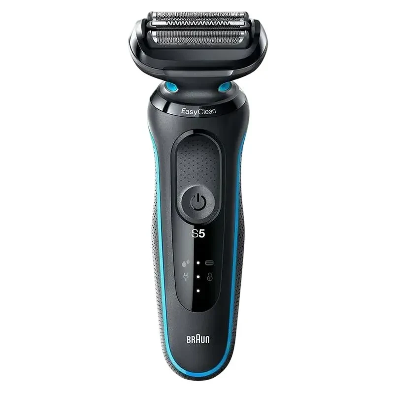 Men's Electric Shaver Braun 51-M1000s, Black | Blue 2