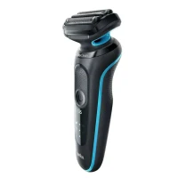 Men's Electric Shaver Braun 51-M1000s, Black | Blue 3