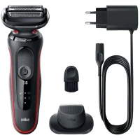 Men's Electric Shaver Braun Series 5, Black/Red 2