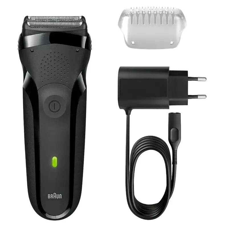Men's Electric Shaver BRAUN Series 3 300s, Black 2