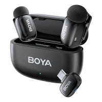 Portable Recording Microphone Boya mini 2-02, Wireless, Black 3