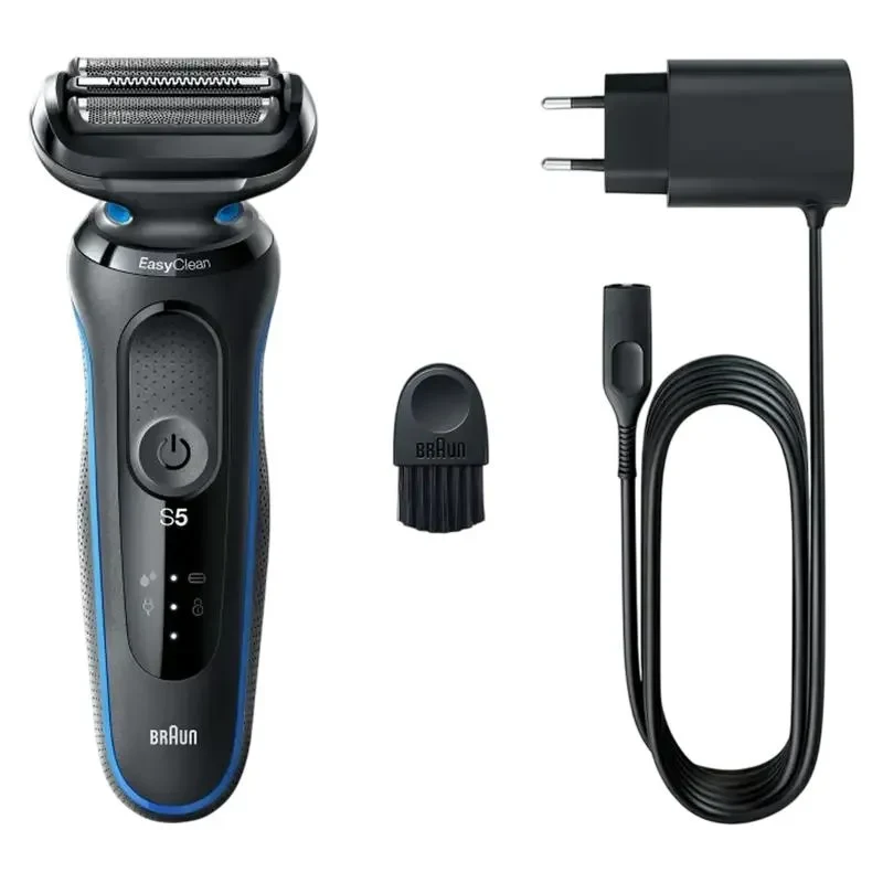 Men's Electric Shaver Braun 51-B1000s, Black | Blue 3