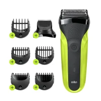Men's Electric Shaver Braun 300BT, Black | Green 3