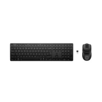 Keyboard & Mouse Kit HP 490C, Wireless, Black