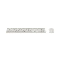 Keyboard & Mouse Kit HP 490C, Wireless, White