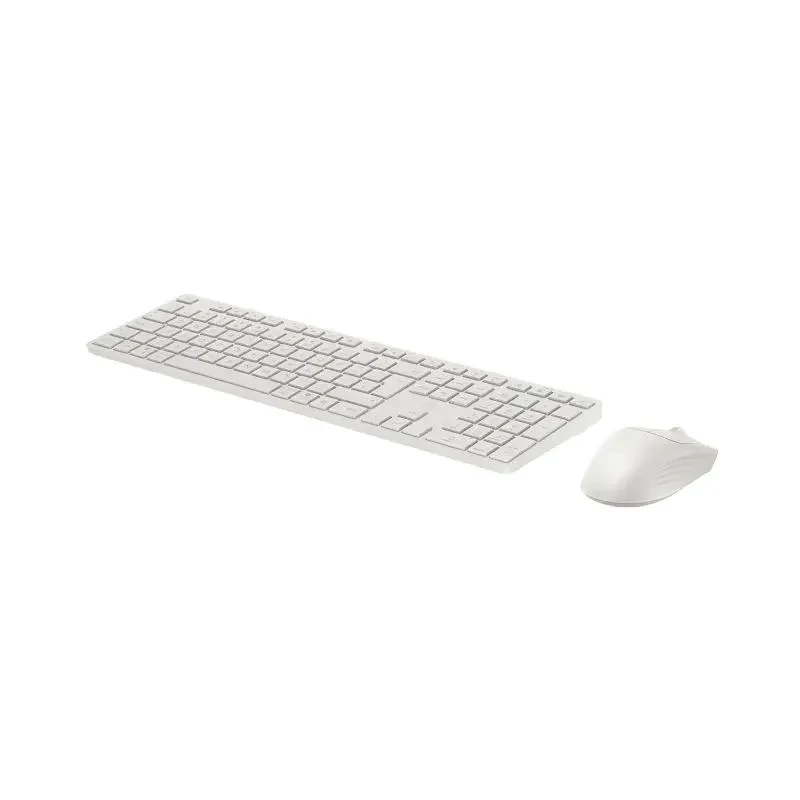 Keyboard & Mouse Kit HP 490C, Wireless, White 2