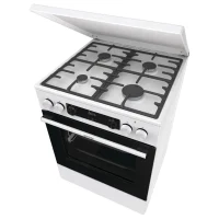 Combined cooker Gorenje GKS6C71WF, White 7