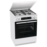 Combined cooker Gorenje GKS6C71WF, White 2
