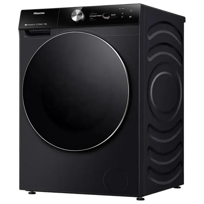 Washing machine Hisense WF7S1247BB, 12kg, Black 6