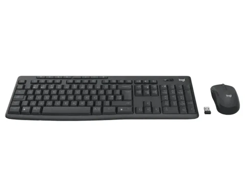 Keyboard & Mouse Kit Logitech MK370, Wireless, Black