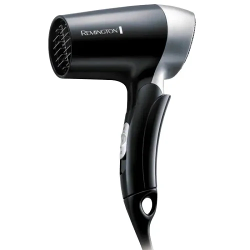 Compact hair dryer Remington On The Go D2400, 1400 W, Black