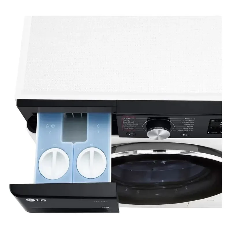 Washing machine LG F4WR711S3HA, 11kg, White 5