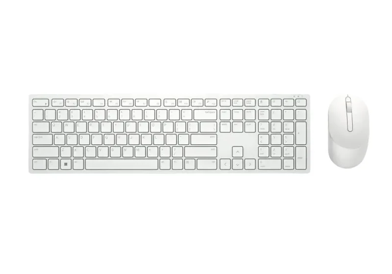 Keyboard & Mouse Kit DELL KM5221W, Wireless, White 3