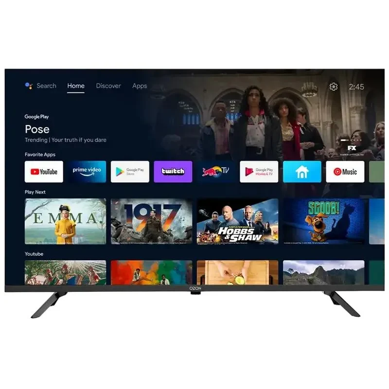 32" LED TV OZON H32DN6500S, 1366x768 HD, Google TV, Black 5