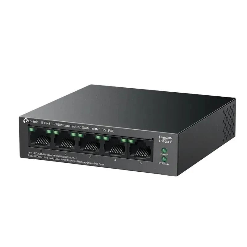 PoE Switch TP-LINK LS105LP, 4x IEEE 802.3af 2