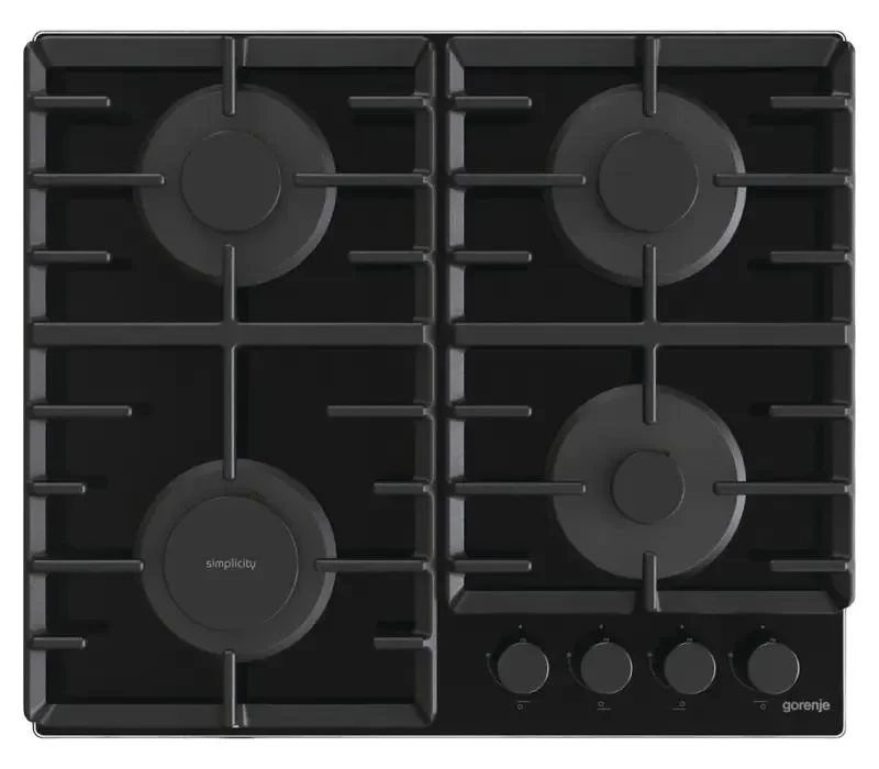 Gas Cooktop Gorenje GT 642 SYB, Black 5