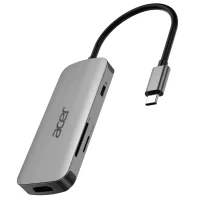 Docking Station Acer HP.DSCAB.018, Silver 8