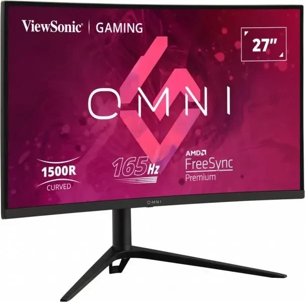 27.0” Monitor Gaming VIEWSONIC VX2718-2KPC-MHDJ/ 2K/ Curved/ 1ms/ 165Hz/ Black 2
