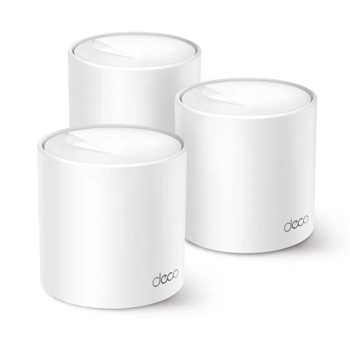 Mesh Wi-Fi 6 System TP-LINK Deco X10(3-pack)/ AX1500 Dual Band /  2 LAN/WAN Gigabit Port