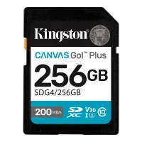 Card de memorie SD 256GB Kingston Canvas Go! Plus G4, 200/160MB/s 2