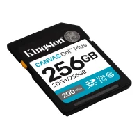 Card de memorie SD 256GB Kingston Canvas Go! Plus G4, 200/160MB/s 3