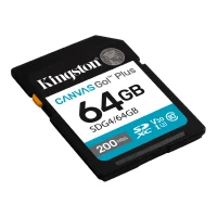 Card de memorie SD 64GB Kingston Canvas Go! Plus G4, 200/160MB/s 3