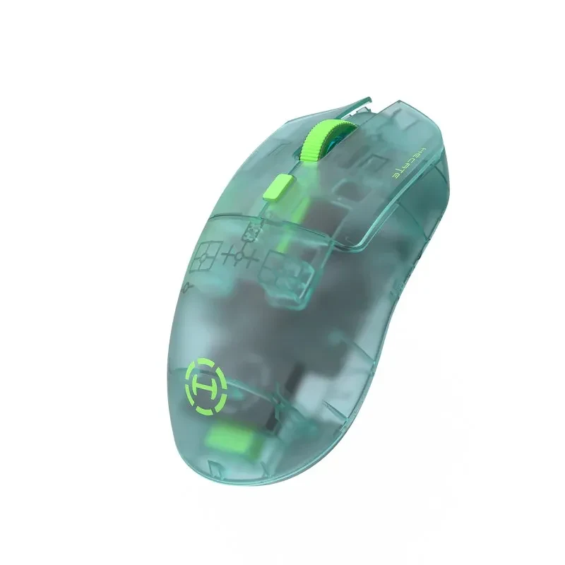 Mouse pentru jocuri fara fir tri-mode Edifier HECATE G3M PRO Transparent Green 2