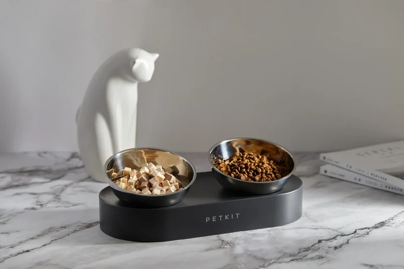 Bol metalic de alimentare dual reglabil Petkit Fresh Nan 4