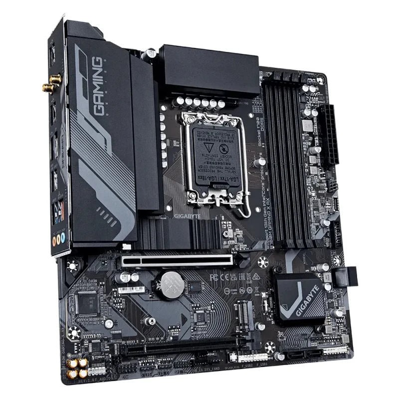 Placa de baza GIGABYTE B760M GAMING X AX / 1700 / B760 / DDR5 / mATX 3