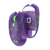 ouse pentru jocuri fara fir tri-mode Edifier HECATE G3M PRO Transparent Purple 5