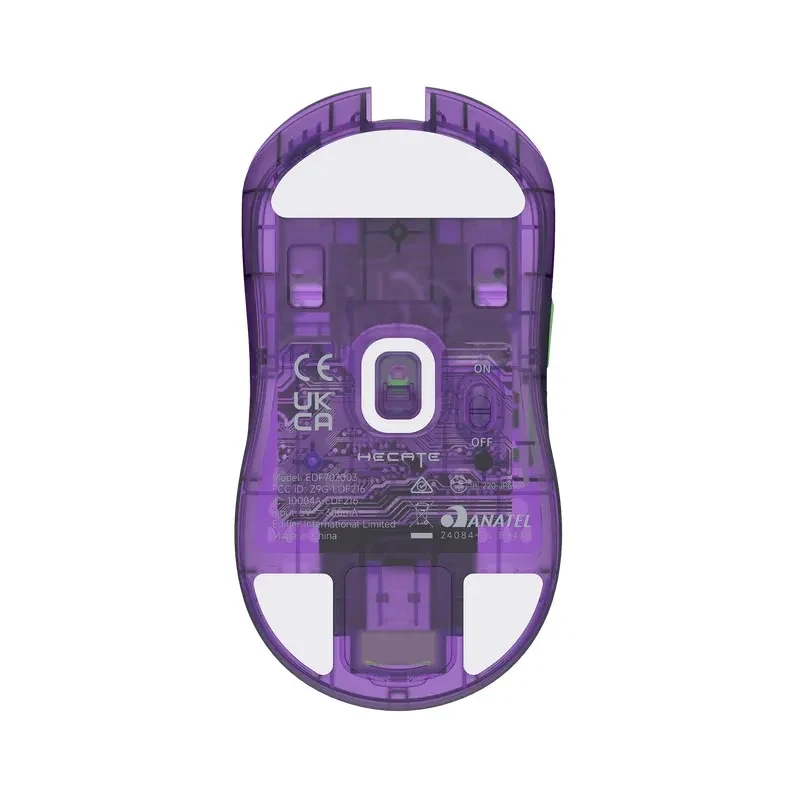 ouse pentru jocuri fara fir tri-mode Edifier HECATE G3M PRO Transparent Purple 6