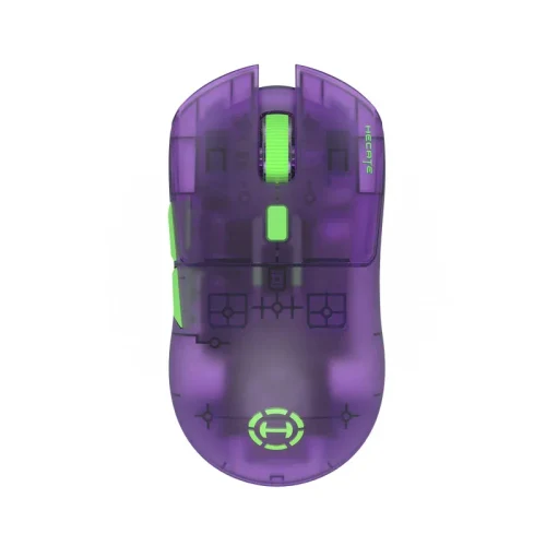 ouse pentru jocuri fara fir tri-mode Edifier HECATE G3M PRO Transparent Purple