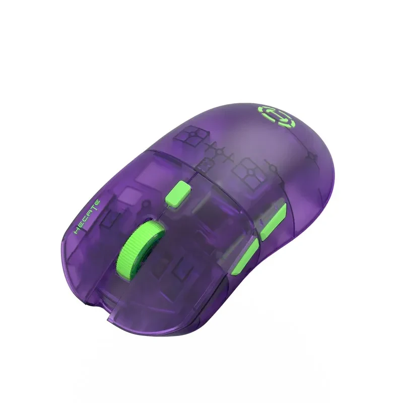ouse pentru jocuri fara fir tri-mode Edifier HECATE G3M PRO Transparent Purple 2