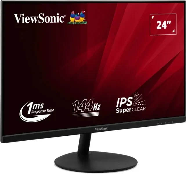 23.8” Monitor VIEWSONIC VA24E2-H / 144Hz/ 1ms / Black 2