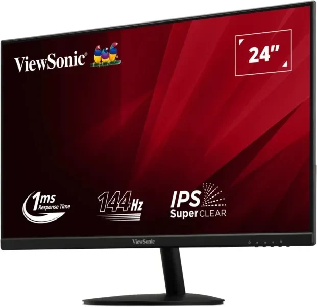 23.8” Monitor VIEWSONIC VA24E2-H / 144Hz/ 1ms / Black 3