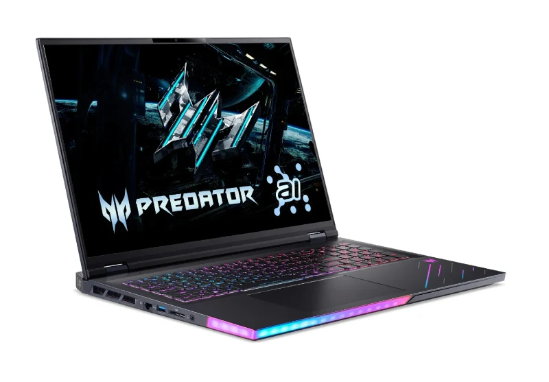 Laptop 18” ACER Predator Helios 18 AI PH18-73/ WQXGA/ 120Hz/ Intel Core Ultra 9 275HX AI/ 64GB/ 2TB SSD/ RTX 5090/ Abyssal Black 2