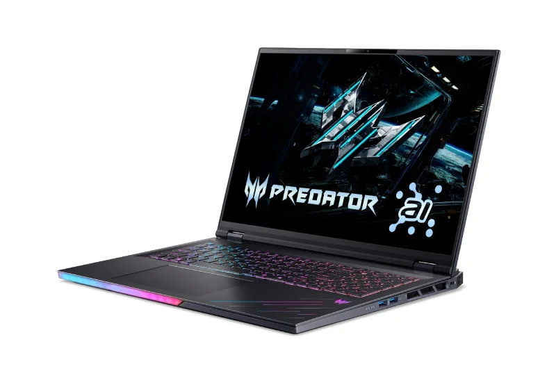 Laptop 18” ACER Predator Helios 18 AI PH18-73/ WQXGA/ 120Hz/ Intel Core Ultra 9 275HX AI/ 64GB/ 2TB SSD/ RTX 5090/ Abyssal Black 3