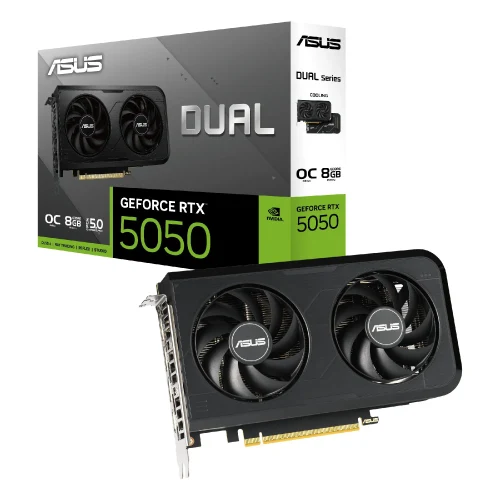 Placa video ASUS Dual GeForce RTX 5050 OC Edition / 8GB / GDDR6 / 128bit