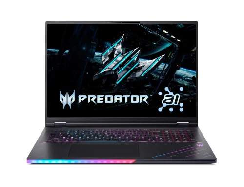 Laptop 18” ACER Predator Helios 18 AI PH18-73/ WQXGA/ 250Hz/ Intel Core Ultra 9 275HX AI/ 64GB/ 2TB SSD/ RTX 5080/ Abyssal Black