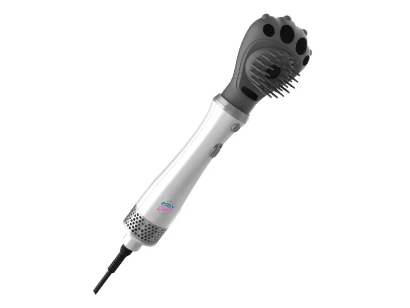 Perie cu aer cald 2 in 1 Easy Pet IMPBY812P / 2 temperatures: 40°C and 60°C / 400W / White 2