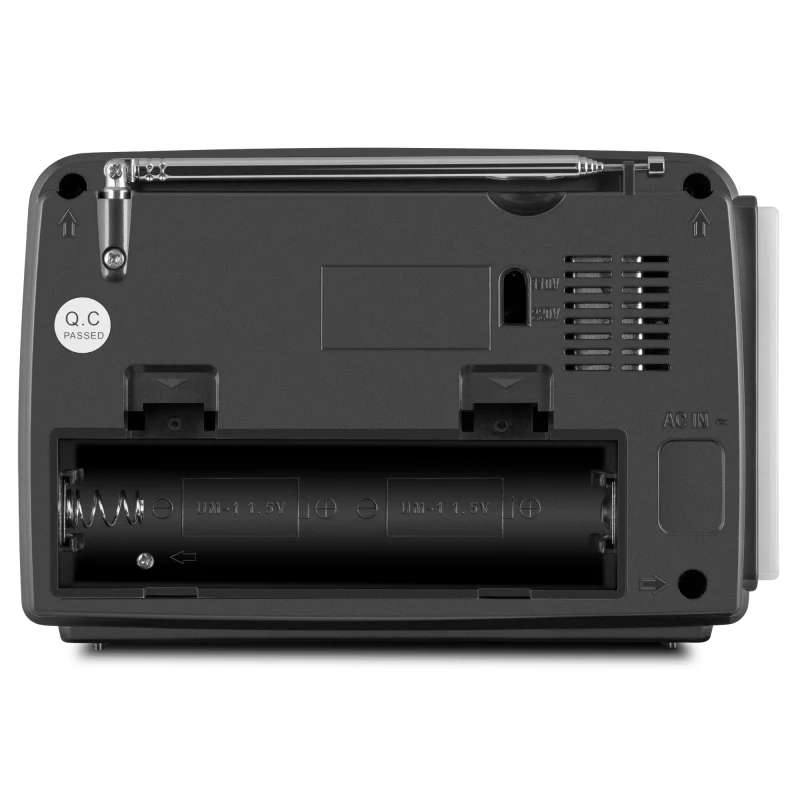 Boxa portabila SVEN SRP-150, Gray / 3W / Bluetooth / FM/AM/SW Radio / USB / microSD 5