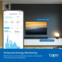 Mini Priza Smart cu monitorizare a energiei Tp-Link Tapo P110M / 16A / 3680W 5