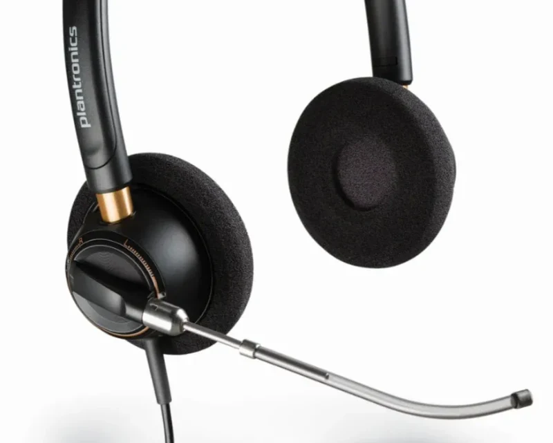 Casti Binaurale Poly EncorePro 520V/  Black 2