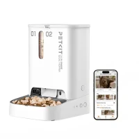 Dozator automat de hrana cu camera Petkit YumShare Dual-hopper/ Wi-Fi and Bluetooth/ 5L