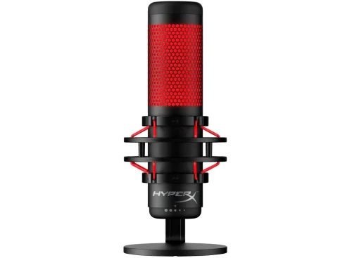 Microfon pentru streaming HyperX QuadCast 2 S, Black/Red, [9A273AA]