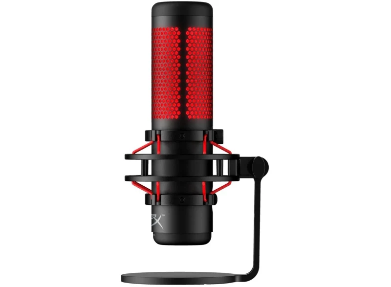 Microfon pentru streaming HyperX QuadCast 2 S, Black/Red, [9A273AA] 3
