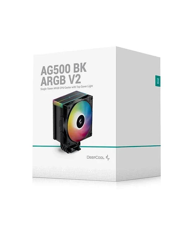 Sisteme de racire DEEPCOOL AG500 BK ARGB V2 / Universal / 240W / 300~1850rpm, <29.4 dB(A) / 67.88 CFM / Black 6